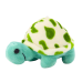 Plush Turtle 10 cm Blue Mascot Keychain