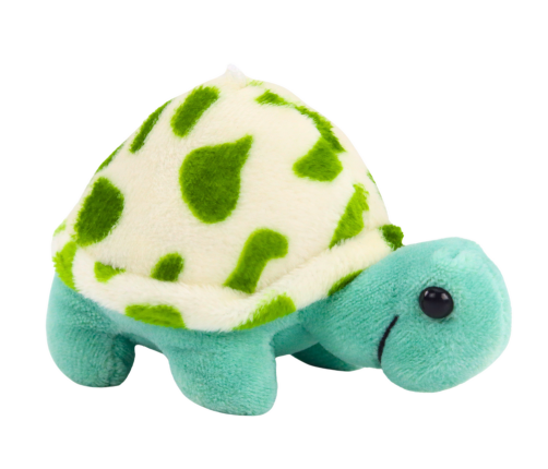 Plush Turtle 10 cm Blue Mascot Keychain