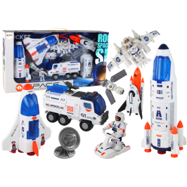 Set Space Mission Rocket Space Ships Space Vehicles 12 pieces