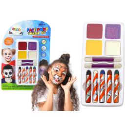 Face Painting Set Glitter Paints Crayons