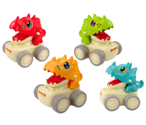 Car Dinosaur Triceratops Push Drive 4 Types