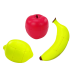 Puzzle Fruits Puzzle Cubes Educational Apple Banana Lemon Magic