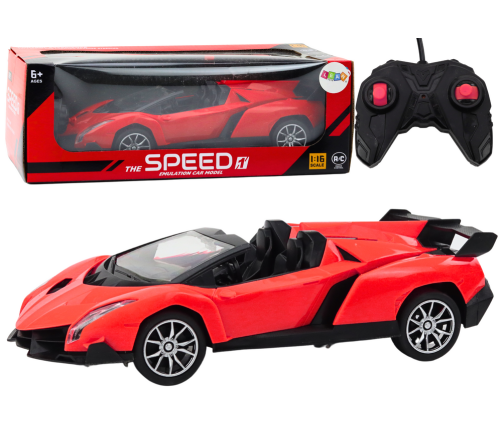 Car Remote Controlled Sports Car RC 1:16 Red