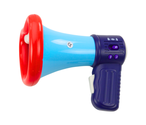 Megaphone Voice Changer Recording Three Voice Modes Mouth Blue