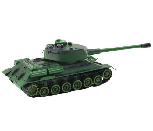 Remote Controlled Military Tank RC 1:28 Rotating Turret Green