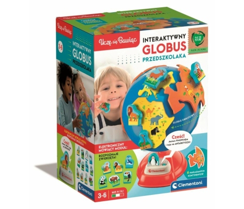 Interactive Preschooler's Globe Clementoni 50757