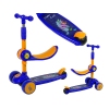 Three-wheeled balance scooter Saddle Blue Music Diodes Cat