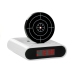 Gun Alarm Clock with Laser Pistol White