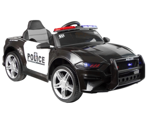 Bērnu elektroauto Police BBH0007 Black