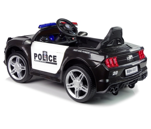 Bērnu elektroauto Police BBH0007 Black