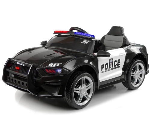 Bērnu elektroauto Police BBH0007 Black