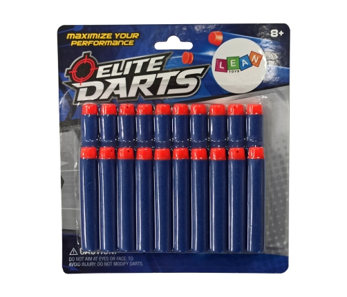 Foam Bullets 20 Pieces Rubber Cartridges