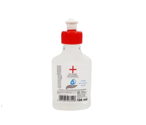 Hand Disinfection Gel with Alcohol 70% 100ml