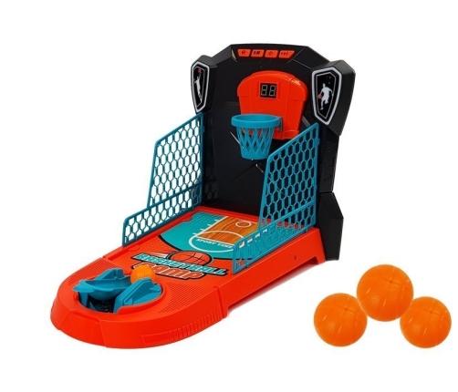 Mini Basketball Skill Game Moving Basket with Sound