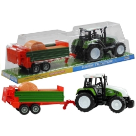 Large Tractor with a Trailer Accessories Farm 65 cm