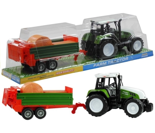 Large Tractor with a Trailer Accessories Farm 65 cm