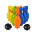 Colourful Bowling Set 10 pcs Ball 20 cm