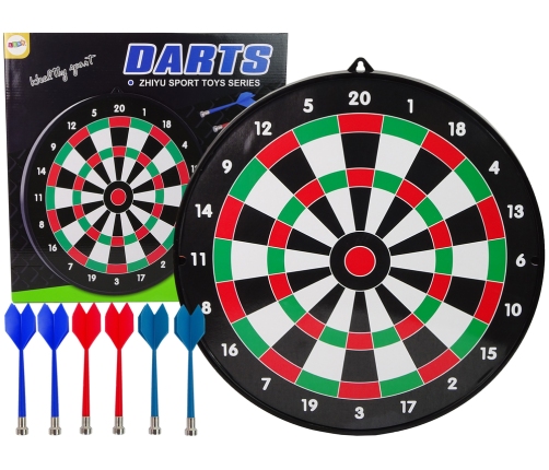 Dart Board with Magnetic Darts 6 pieces