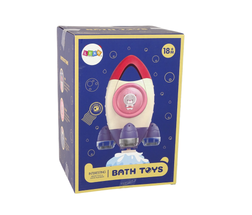 Bathing Rocket Water Toy Dark Blue