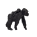 Set Gorilla Figurine with Baby Animals