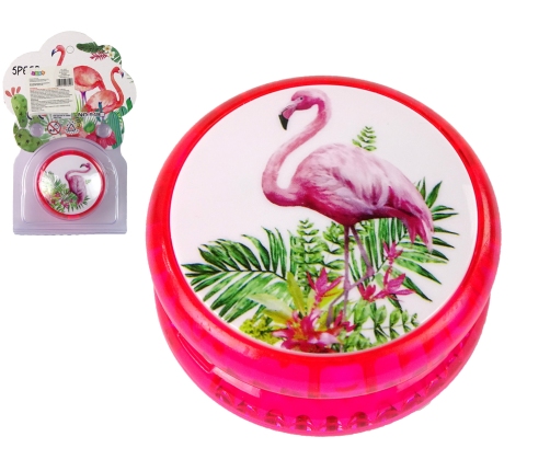 Jojo Handicraft Game with Flamingo  A timeless toy! Yoyo