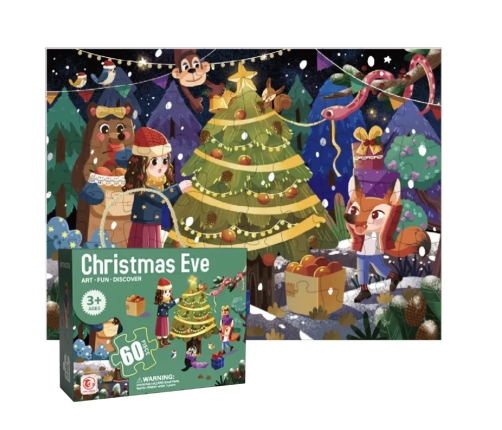 Children's Jigsaw Puzzle Christmas 60 pieces.