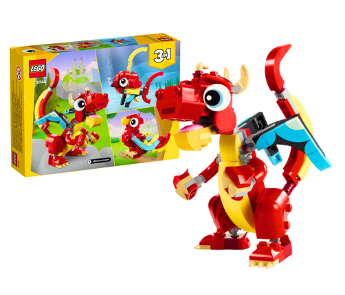 LEGO CREATOR Red Dragon 149 Pieces 31145