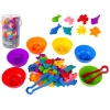 Colour Sorting Toy Sea Animals 56 pieces