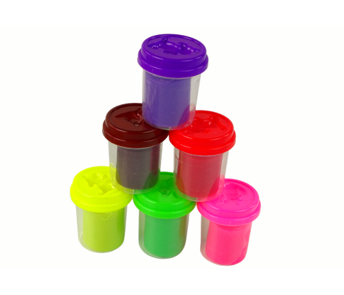 Animal Play Dough Set 6 Colors Cups