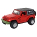 Off-Road Car Battery Powered Friction Drive Metal Red 1:32