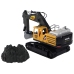 Construction Vehicle Remote Controlled Excavator RC 14 Channels Yellow 1:14