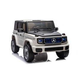 Battery-powered car Mercedes EQG 4x4 White