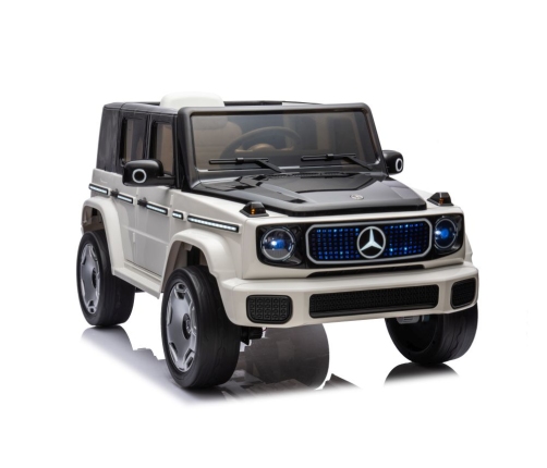 Battery-powered car Mercedes EQG 4x4 White