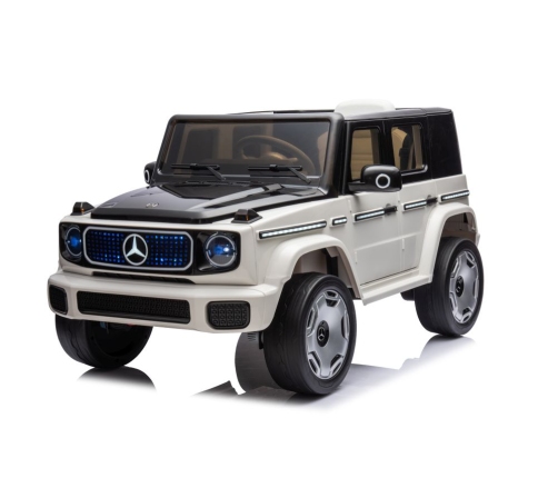 Battery-powered car Mercedes EQG 4x4 White