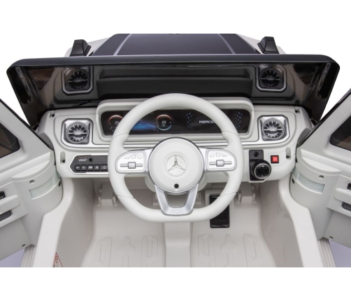 Battery-powered car Mercedes EQG 4x4 White