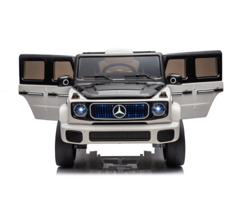 Battery-powered car Mercedes EQG 4x4 White