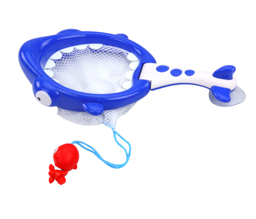 Bath Toys Strainer Basket 2in1 Shark Fish with Algae