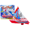 Floating Boat Battery Powered Water Toy Red