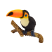 Figurine Great Toucan Animals of the World