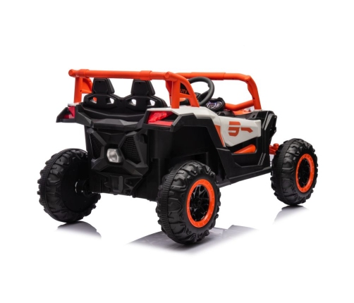 Divvietīgs bērnu elektromobilis Bagijs UTV NEL-901 4x4 Orange