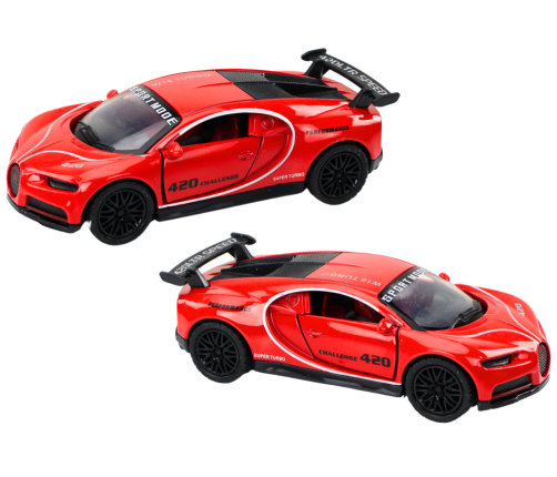 Car Sports Car 1:32 Friction Drive Red