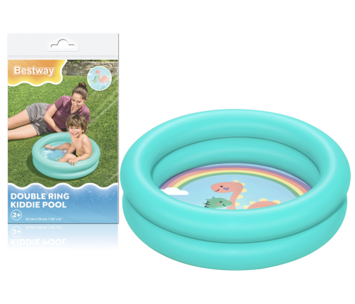 Inflatable Mint Pool 61 cm x 15 cm Bestway 51061