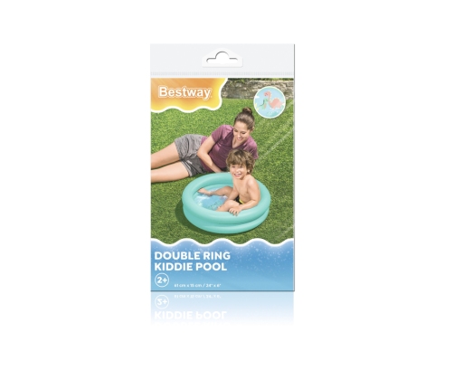 Inflatable Mint Pool 61 cm x 15 cm Bestway 51061