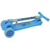 Tricycle Balance Scooter Luminous Blue Wheels Crocodile