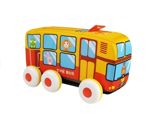 A Large Soft Motorized Bus For The Youngest