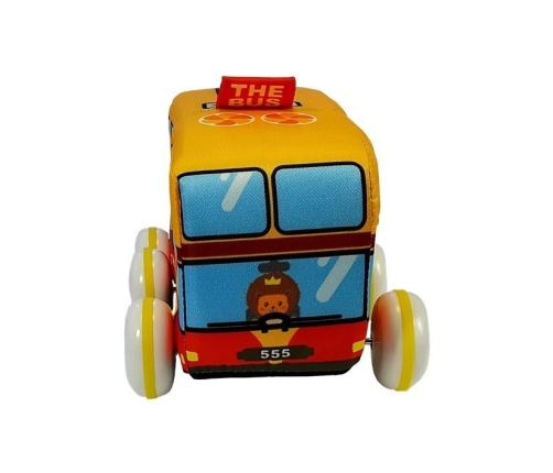 A Large Soft Motorized Bus For The Youngest