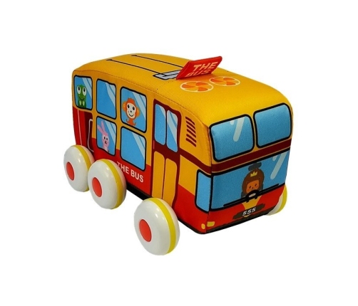 A Large Soft Motorized Bus For The Youngest