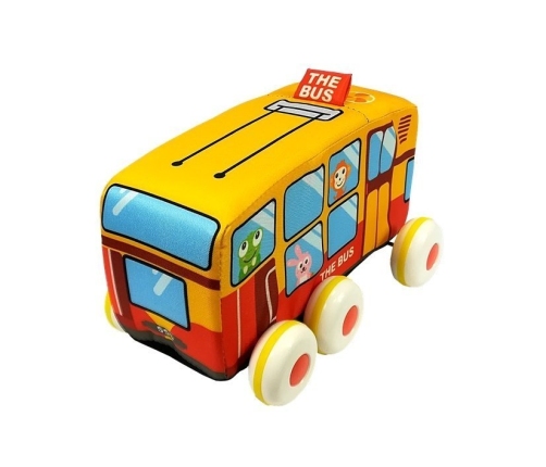 A Large Soft Motorized Bus For The Youngest