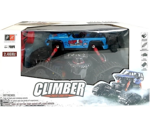 Offroad R/C Jeep Car 4x4 Blue