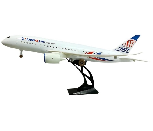 Big Plane 1:52 Model Folded on wheels